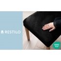 KLASSIKALINE RESTILO diivanipatja SENTO, must, lihtne, klassikaline KLASSIKALINE RESTILO diivanipatja SENTO, must, lihtne, klassikaline
