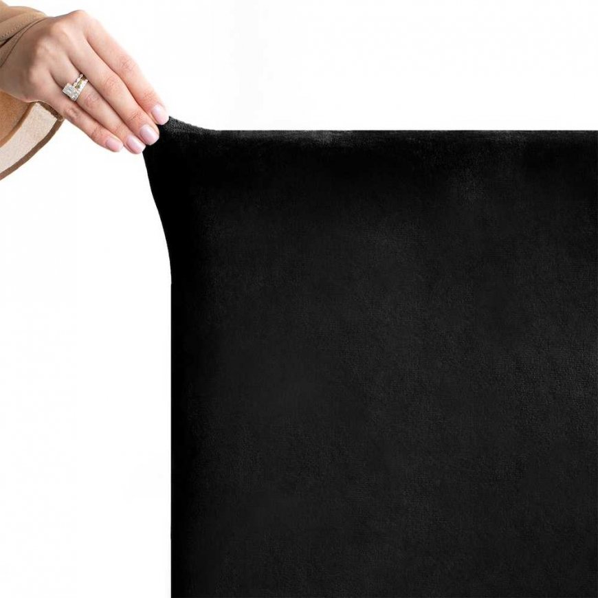 CLASSIC RESTILO sofa cover SENTO, black, simple, classic – 3