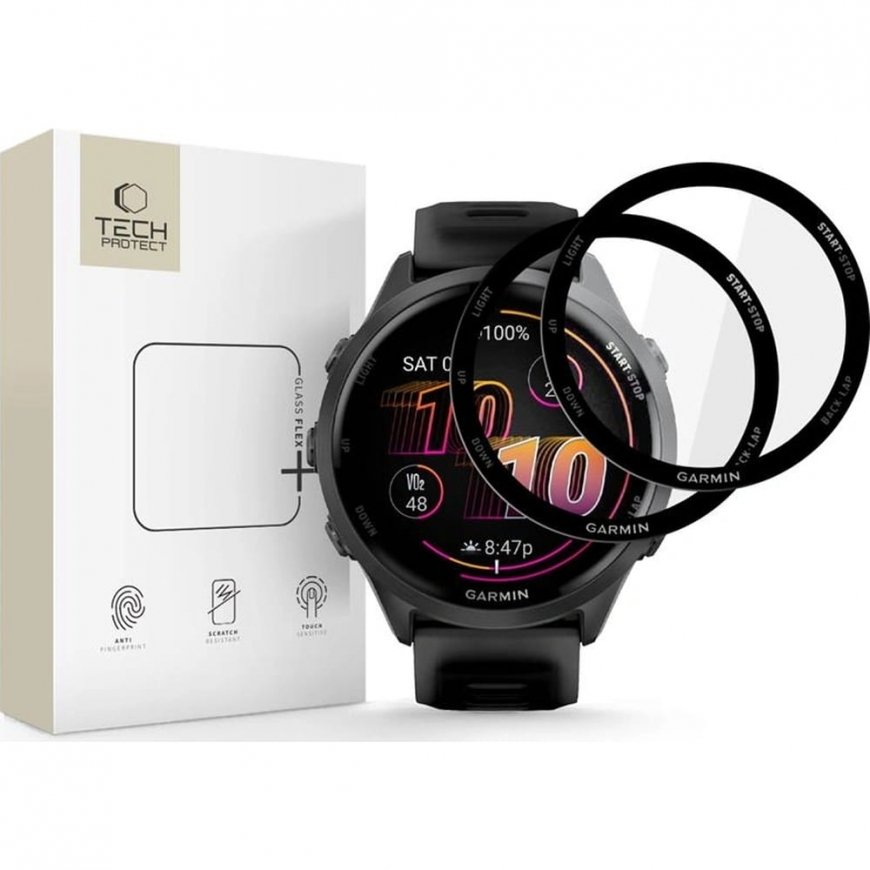 HÜBRIIDKLAAS TECH-PROTECT GLASS FLEX+ 2-PAK GARMIN FORERUNNER