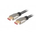 Lanberg CA-HDMI-30CU-0010-BK HDMI cable 1 m HDMI Type A (Standard) Black, Silver Lanberg CA-HDMI-30CU-0010-BK HDMI cable 1 m HDMI Type A (Standard) Black, Silver