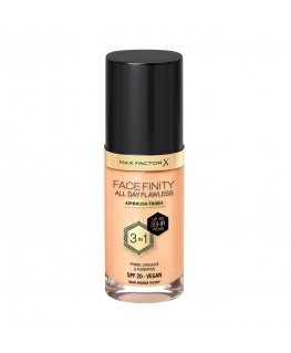 Max Factor Facefinity All Day Flawless 3 in 1 Бутылка с помпой Крем W44 Warm Ivory