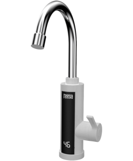 Teesa Momentini water heater - white kitchen battery