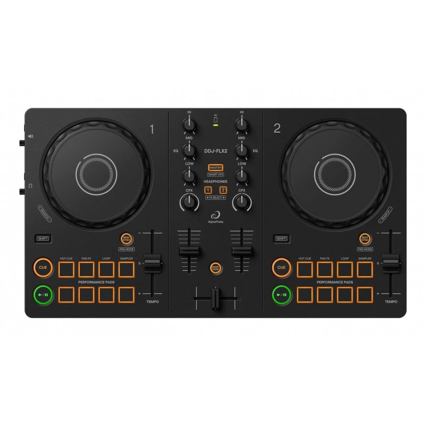 Pioneer DDJ-FLX2 DJ pults 2 kanāli