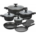 COMPLETE SET OF NON-STICK MAMMOTH COATED PANS 12-PIECE KLAUSBERG KB-7830 COMPLETE SET OF NON-STICK MAMMOTH COATED PANS 12-PIECE KLAUSBERG KB-7830
