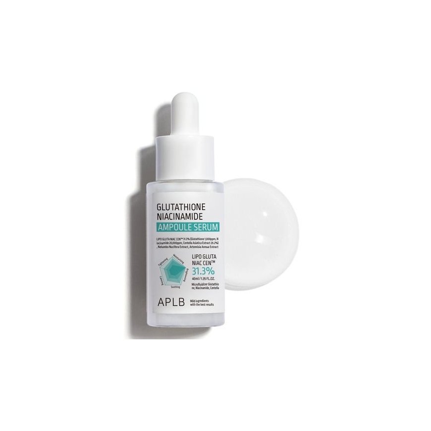 APLB Glutationo Niacinamido Ampulė Serumas 40 ml – 2