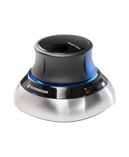 3Dconnexion SpaceMouse hiiri Office RF Wireless + Bluetooth + USB Type-A 6DoF