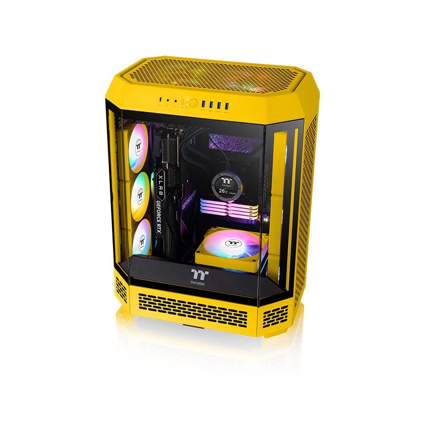 Thermaltake CT120 EX ARGB Arvuti korpus Õhujahuti 12 cm Kollane – 5