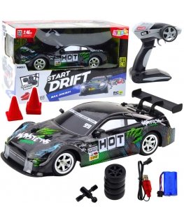 Lean Toys Remote Controlled Racing RC Car 1:16, 30 km/h