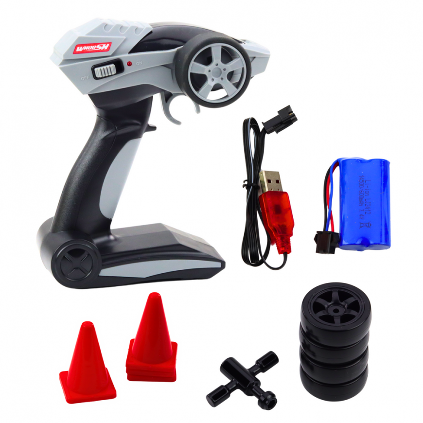 Lean Toys Remote Controlled Racing RC Car 1:16, 30 km/h – 4