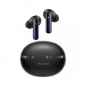 Ausinės Bluetooth USAMS Echo E02 TWS ANC+ENC belaidės juodos Ausinės Bluetooth USAMS Echo E02 TWS ANC+ENC belaidės juodos