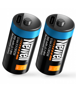 Newell USB-C CR123A Latausakku - 700 mAh