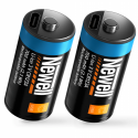 Newell USB-C CR123A Latausakku - 700 mAh Newell USB-C CR123A Latausakku - 700 mAh