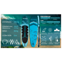 SUP SKATINGER Octopus 335x86x15 cm Üldine