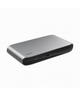 Belkin INC013VFSGY хаб-разветвитель Thunderbolt 4 40000 Мбит/с Черный, Серый