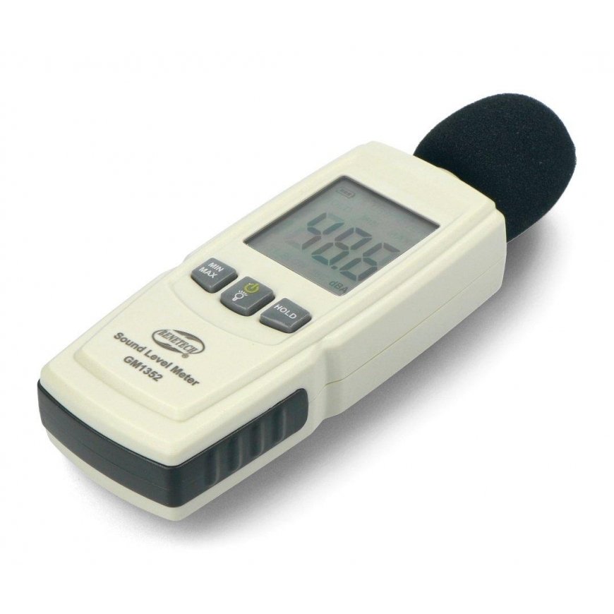 Sonometer, detsibelimetr Benetech GM1352 - vahemikus 30 kuni 130 dBA – 4