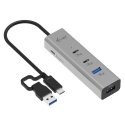 i-tec Metal Universal Charging HUB 2xUSB-C + 2x USB-A Port + Power Delivery 85W i-tec Metal Universal Charging HUB 2xUSB-C + 2x USB-A Port + Power Delivery 85W