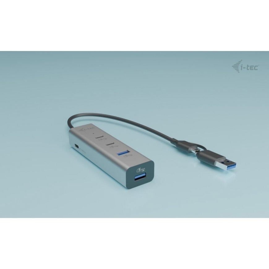 i-tec Metal Universal Charging HUB 2xUSB-C + 2x USB-A Port + Power Delivery 85W – 2