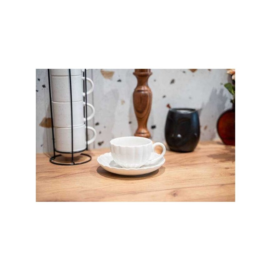 Secret De Gourmet Porcelain cup with saucer ROMY, Ø 6 cm – 3
