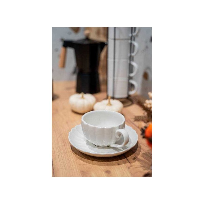 Secret De Gourmet Porcelāna krūze ar šķīvi ROMY, Ø 6 cm – 4