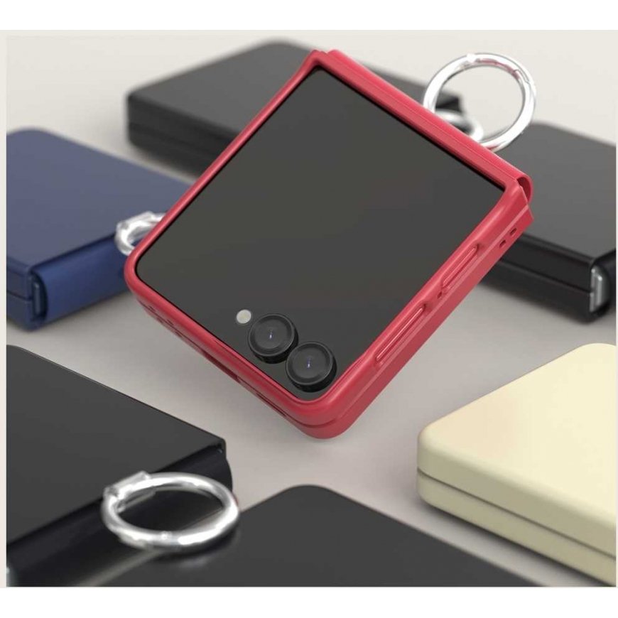 Чехол Araree Aero Flex R East-Grip Ring для Samsung Galaxy Z Flip7 темно-синий – 4