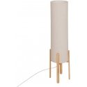 Floor Lamp with Textile Shade RAFA, Wooden Legs, Ø 24 x 107 cm Floor Lamp with Textile Shade RAFA, Wooden Legs, Ø 24 x 107 cm