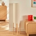 Lamp Toršeras ar tekstila pārklātu abažūru RAFA, koka kājas, Ø 24 x 107 cm Lamp Toršeras ar tekstila pārklātu abažūru RAFA, koka kājas, Ø 24 x 107 cm