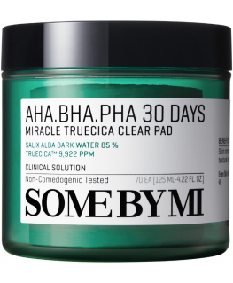 Some By Mi – AHA BHA PHA 30 Days Miracle Truecica Clear Pad – 70 pads