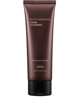 Mizon OTTIE_Черные сигнатурные очищающие пенки с экстрактом улиточной слизи 120 мл