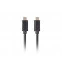 Lanberg CA-CMCM-32CU-0010-BK USB кабель USB 3.2 Gen 2 (3.1 Gen 2) 1 m USB C Черный Lanberg CA-CMCM-32CU-0010-BK USB кабель USB 3.2 Gen 2 (3.1 Gen 2) 1 m USB C Черный