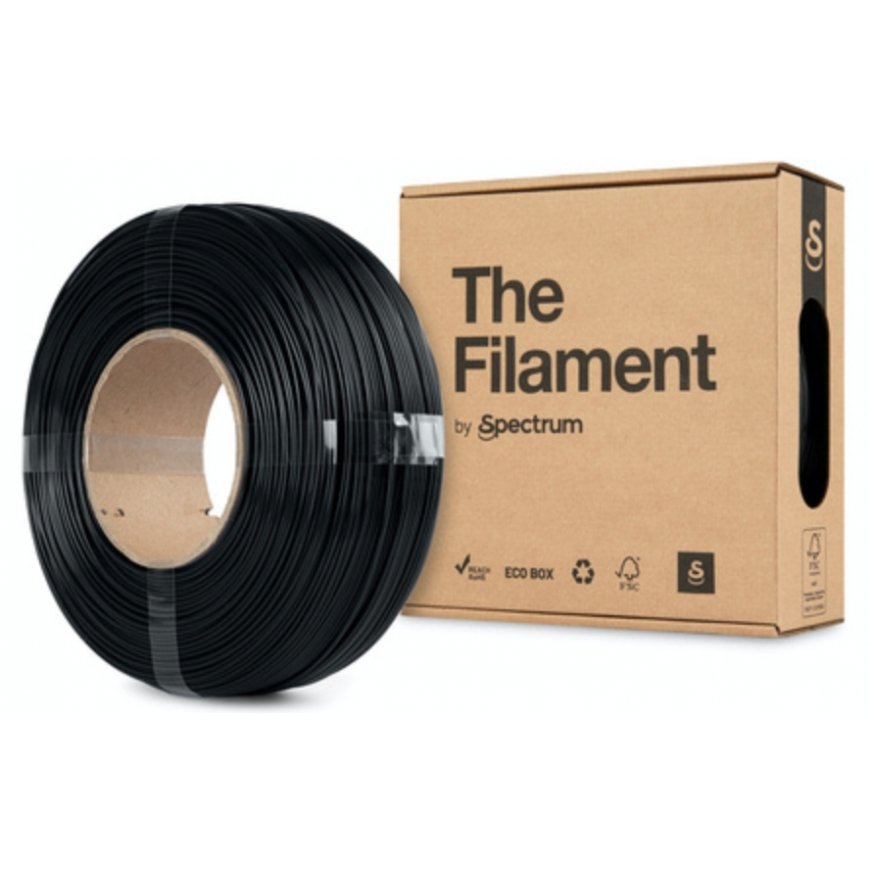 Spectrum Filaments TF-24056 3D printēšanas materiāls Polietilēna tereftalāta glikols (PETG) Melns 1
