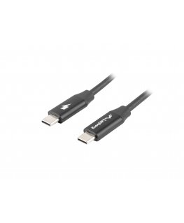 Lanberg CA-CMCM-40CU-0018-BK USB-kaabel USB 2.0 1,8 m USB C Must