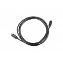 Lanberg CA-CMCM-40CU-0018-BK USB-kaapeli USB 2.0 1,8 m USB C musta