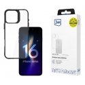 3MK Satin Armor Case+ mobiliojo telefono dėklas 16 cm (6.3") Juoda, Permatomas 3MK Satin Armor Case+ mobiliojo telefono dėklas 16 cm (6.3") Juoda, Permatomas