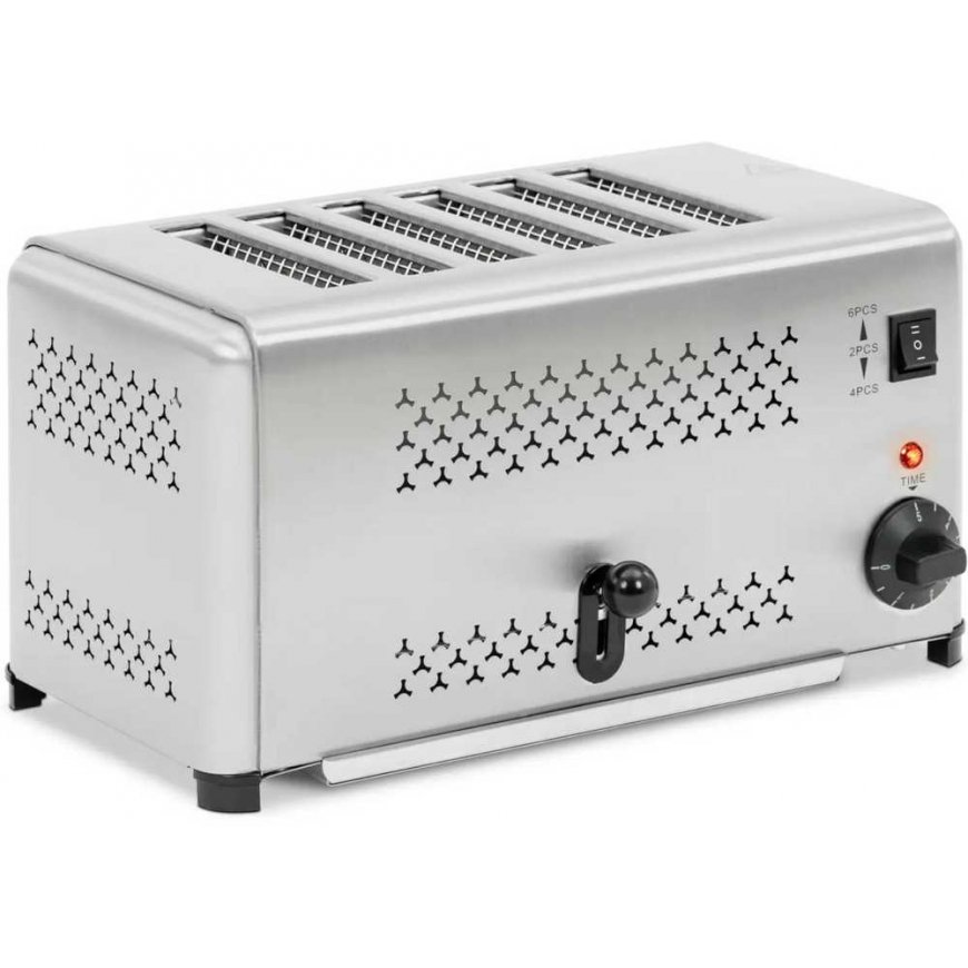 Royal Catering röster, 6 viilu röstitav leib, 2500 W – 2