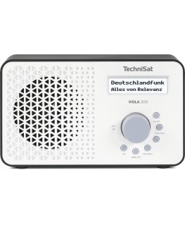 TechniSat 0000/2936 raadio Kaasaskantav Digitaalne Valge