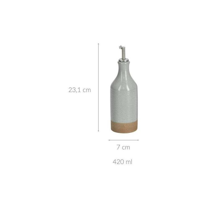 Zeller Olive Oil Bottle with Dispenser, 420 ml