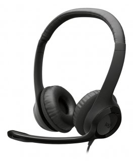 Logitech H390 USB Headset Wired Head-band Calls/Music USB Type-A Black