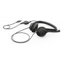 Logitech H390 USB Austiņas Vadu Zvani / mūzika USB Type-A Melns