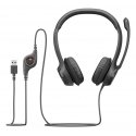 Logitech H390 USB Гарнитура Проводная Оголовье Calls/Music USB тип-A Черный