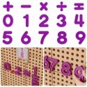 MASTERKIDZ Luku- ja symbolikokoelma, joka on suunniteltu laskemisen ja matematiikan oppimiseen STEM-seinäpaneeleille, 82 kpl. MASTERKIDZ Luku- ja symbolikokoelma, joka on suunniteltu laskemisen ja matematiikan oppimiseen STEM-seinäpaneeleille, 82 kpl.