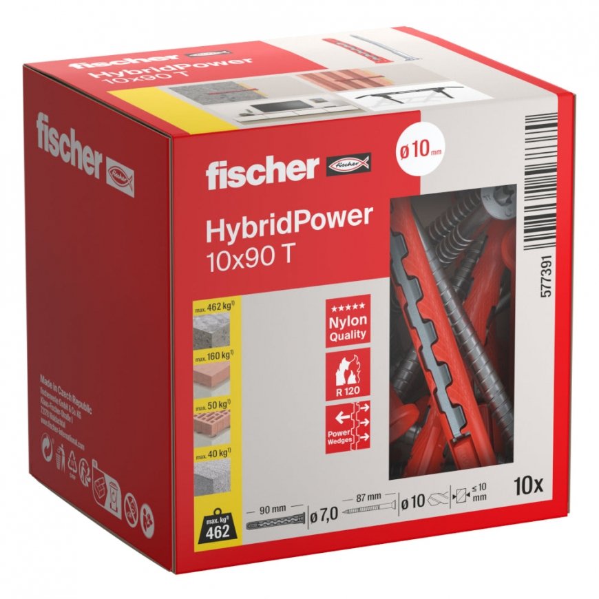 Fischer HybridPower 10x90 T – 2