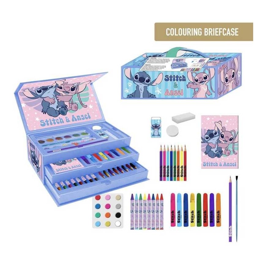 CERDÁ Disney Stitch värityskynäsetti