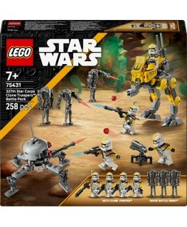 LEGO Star Wars kaujas komplekts – Klonu karavīri no 327. Galaktiskā korpusa 75431