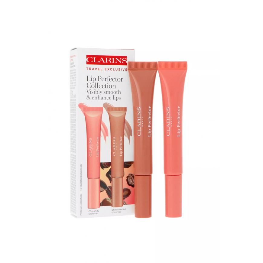 „Clarins Lip Perfector Duopack“ – huulikiillon setti – 12 ml