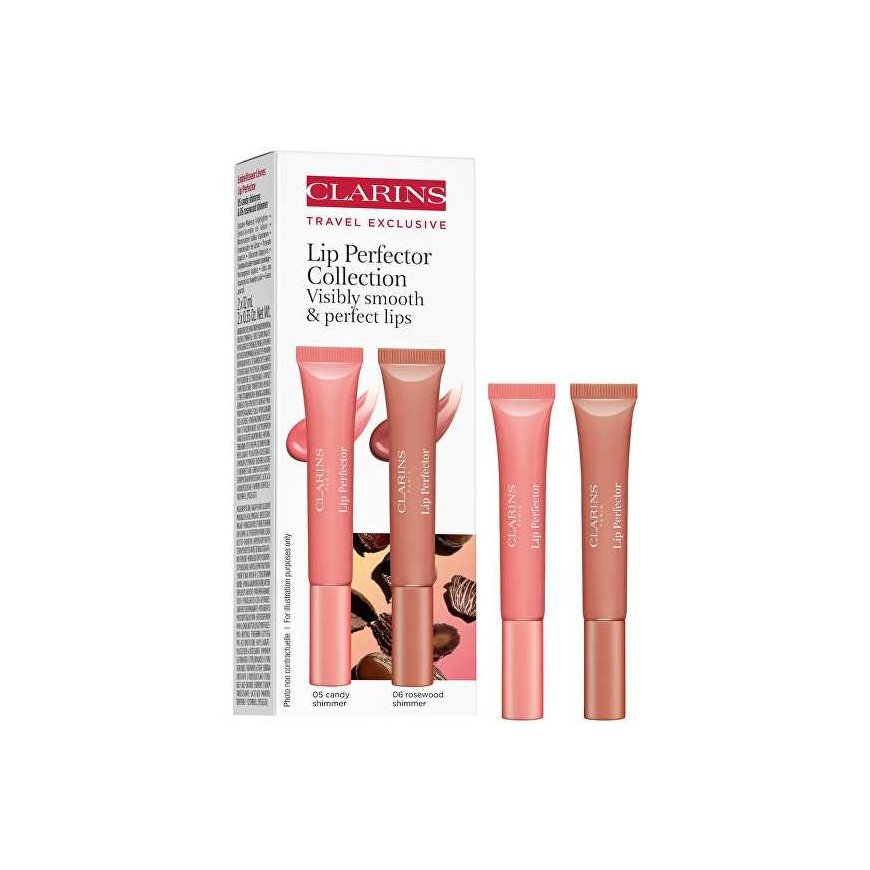 "Clarins Lip Perfector Duopack" - lip gloss set - 12 ml – 2