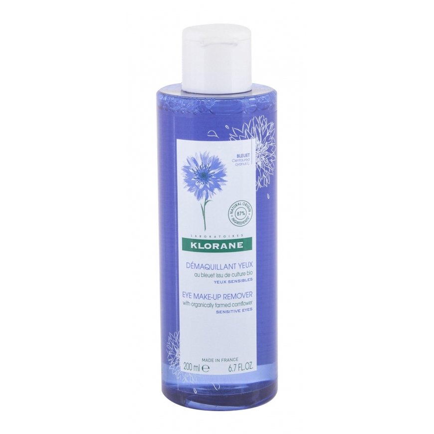 Klorane Eye Make-Up Remover - Gentle make-up remover for sensitive eyes - 200 ml