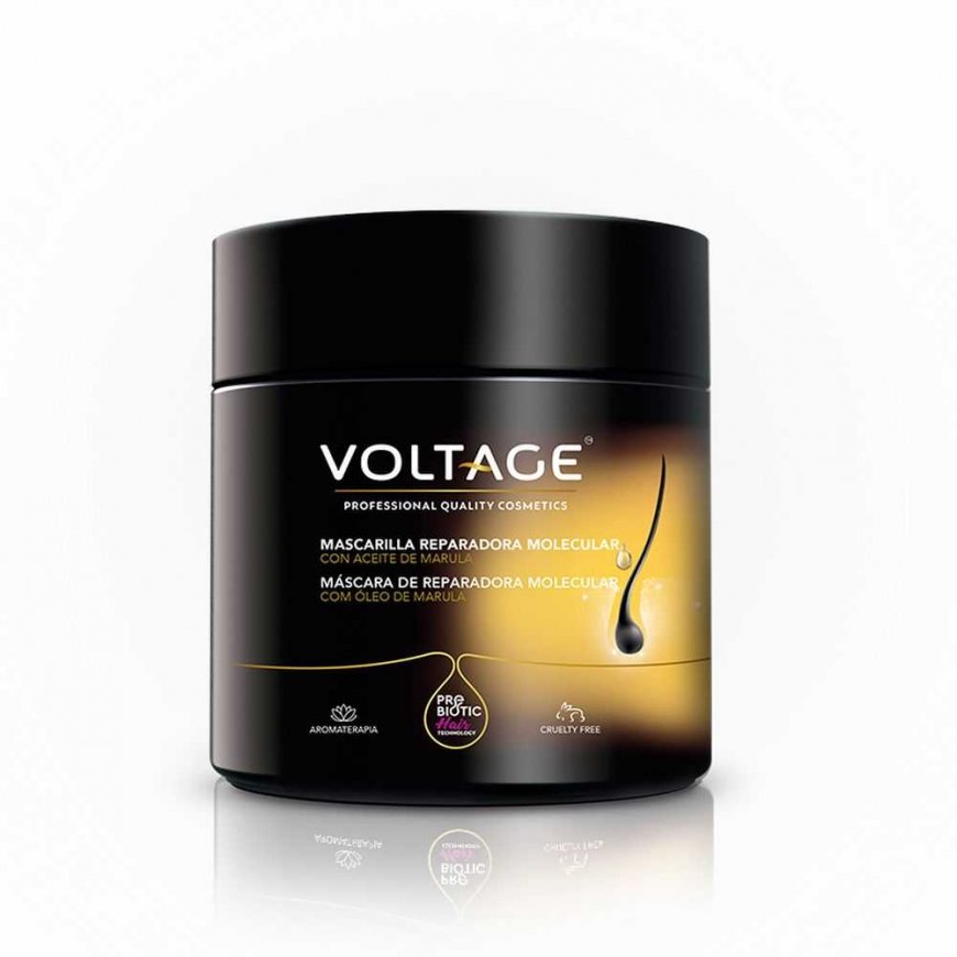 Voltage Cosmetics Prebioottinen Hiusteknologia Korjaava Mascarila Marulaöljyllä, 500 ml
