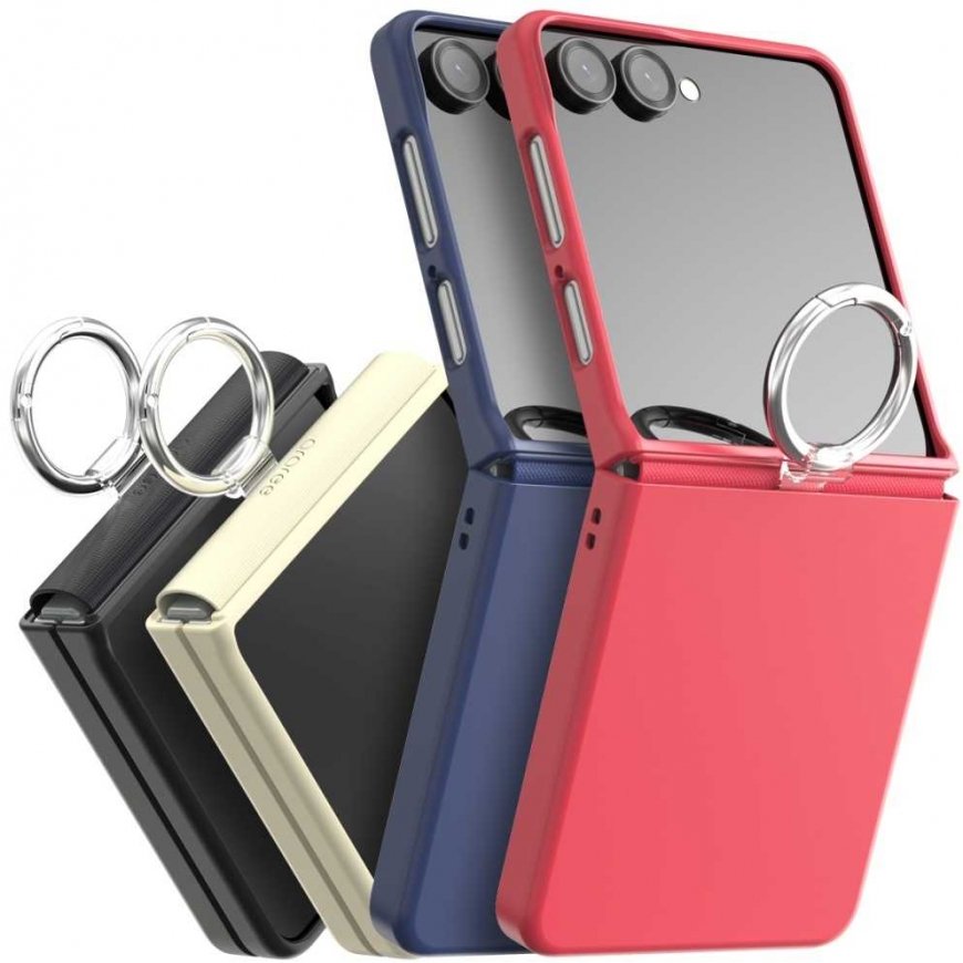 Araree Aero Flex R East-Grip Ring case for Samsung Galaxy Z Flip7 cream – 4