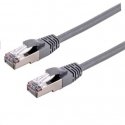 C-TECH kabelis patchcord Cat6a, S/FTP, pilkas, 15m C-TECH kabelis patchcord Cat6a, S/FTP, pilkas, 15m