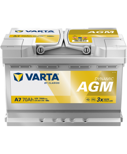 VARTA 12V 70Ah/760A AGM Aku Start&Stop
